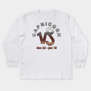 Capricorn Kids Long Sleeve T-Shirt